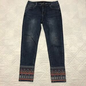 Onado women's fashon blue jeans size 10‎